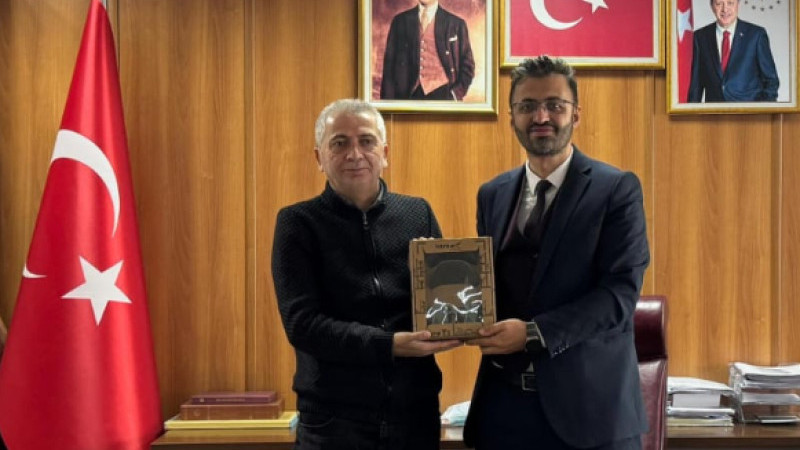 Vakıflar bölge müdürüne hayırlı olsun ziyareti