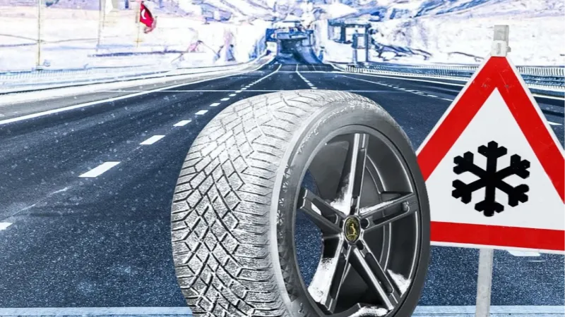 Zorunlu kış lastiği uygulaması 15 Kasım'da başlıyor