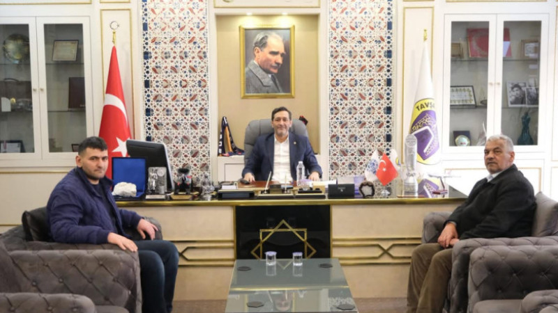 Özden’den Belediye Başkanı Derin’e Ziyaret