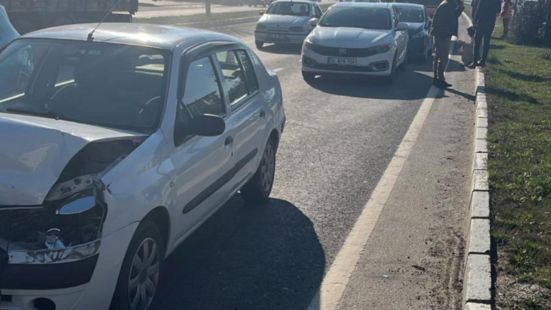 Zincirleme trafik kazası 