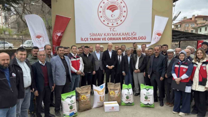 Simav ‘da çiftçiye hibeli destek