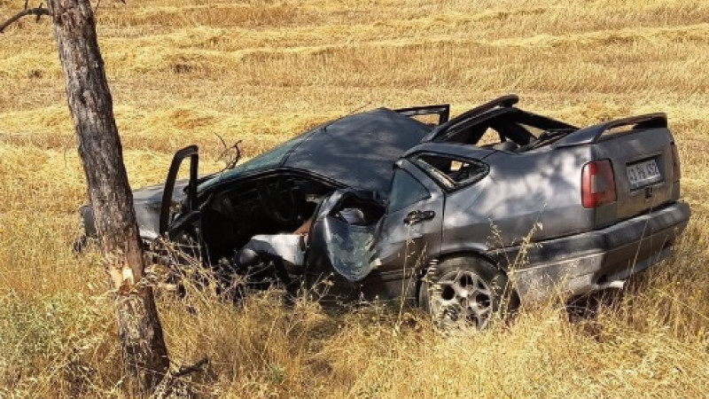 Tavşanlı'da trafik kazası 1 yaralı