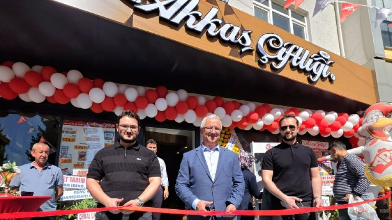 Akkaş Çiftliği 8. Şubesini Moymul Mahallesi’nde Hizmete Açtı