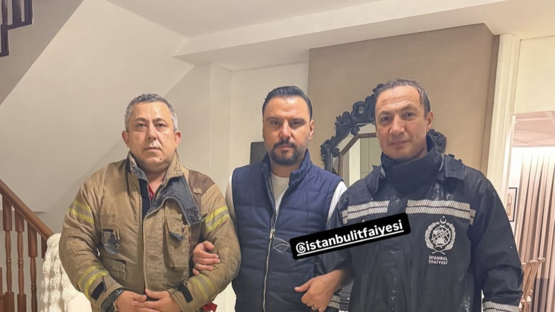 Sanatçı Alişan’ı sel baskınından kurtardı 