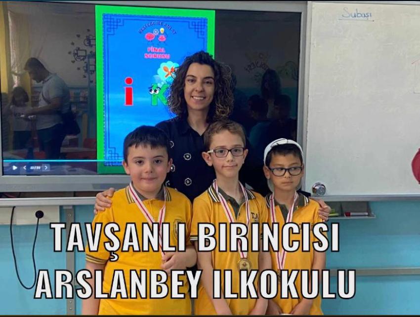 Tavşanlı Arslanbey ilkokulu Resfebe birincisi