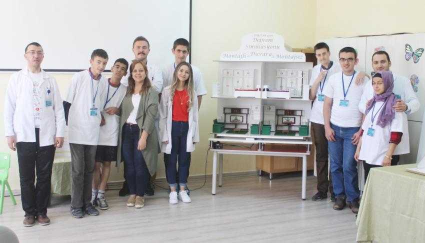 Mülayim Dede öğrencilerinden farklı projeler