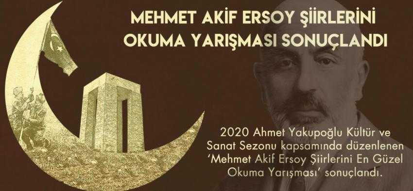 Mehmet Akif Ersoy Şiirlerini En Güzel Okuma Yarışması