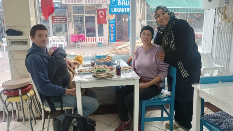 Avusturyalı turistler Tavşanlı'da 