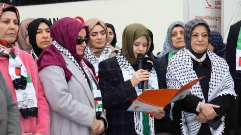 AK Parti Kütahya İl Kadın Kolları Başkanı Sevde Nur Karabacak Çakıcı’dan, Filistin için boykot çağrı