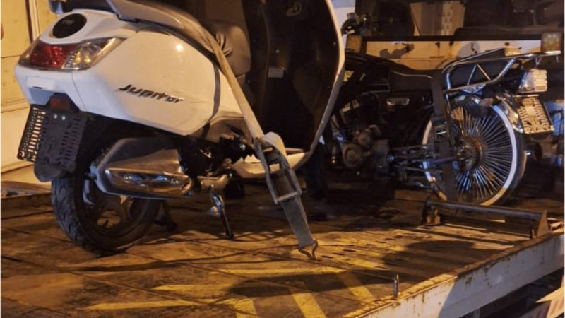 Plakasız motosikletlere sıkı takip 