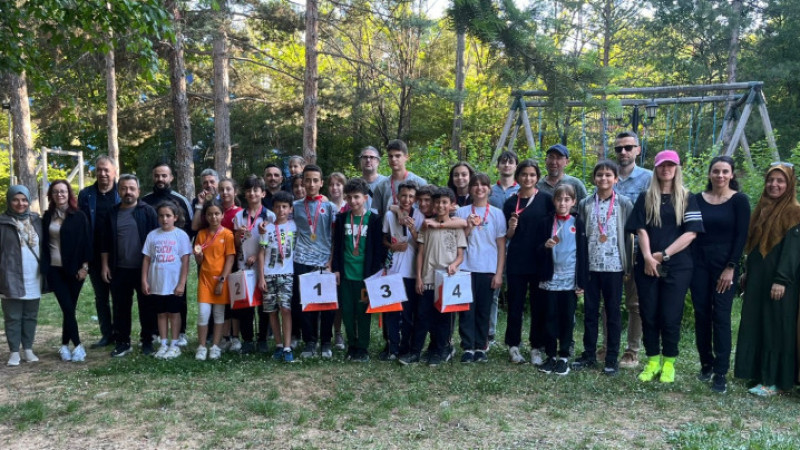 Genç Oryantiringciler Kütahya'da ter döktü  