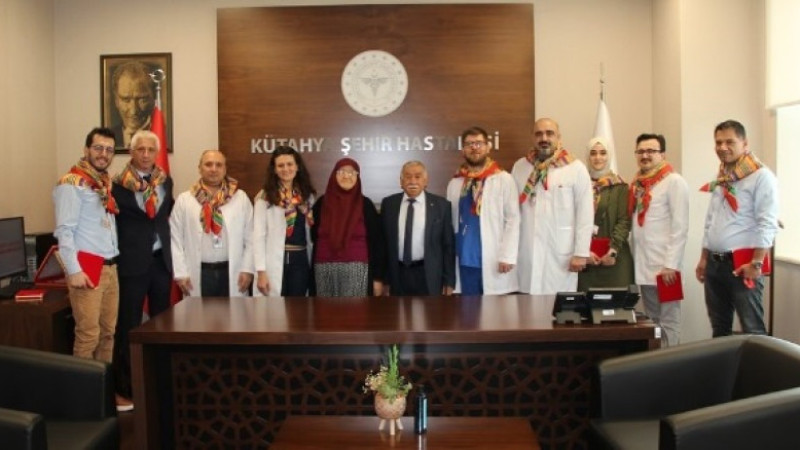 Dernek Başkanı Namaz’dan Kütahya Şehir Hastanesi’ne teşekkür