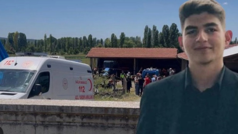 Tavşanlı'da 19 yaşındaki genç traktör kazasında hayatını kaybetti