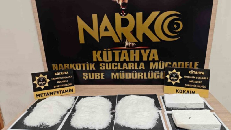 Kütahya’da uyuşturucu operasyonu: 3 şüpheli tutuklandı