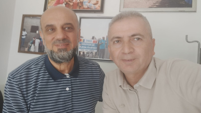 AHMET YILMAZ'DAN RİBAT İL TEMSİLCİSİ HALİL KURT'A ZİYARET
