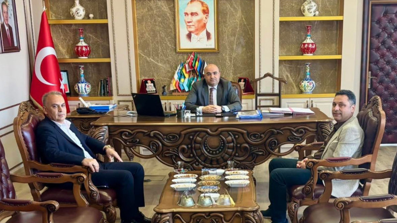 MHP Tavşanlı İlçe Başkanı Öztaş'tan Kaymakam Baskın'a Veda Ziyareti
