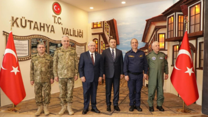 Milli Savunma Bakanı Yaşar Güler Kütahya ‘da idi