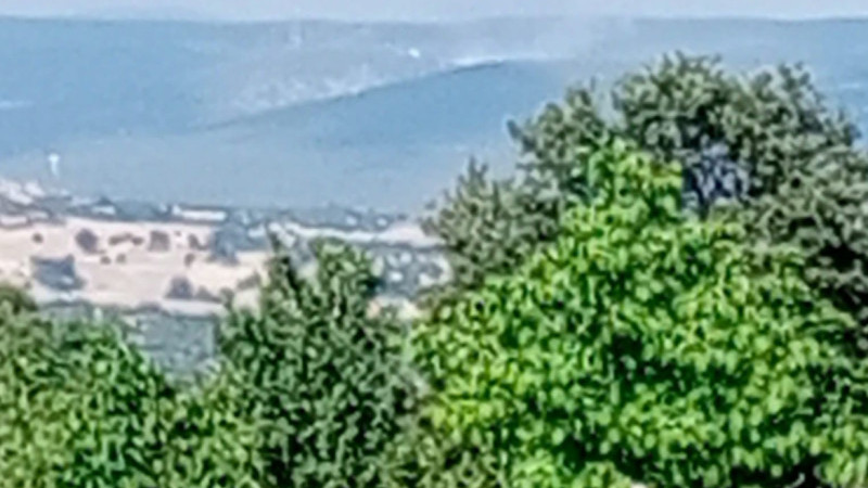 Domaniç Aksu ‘da yangın 