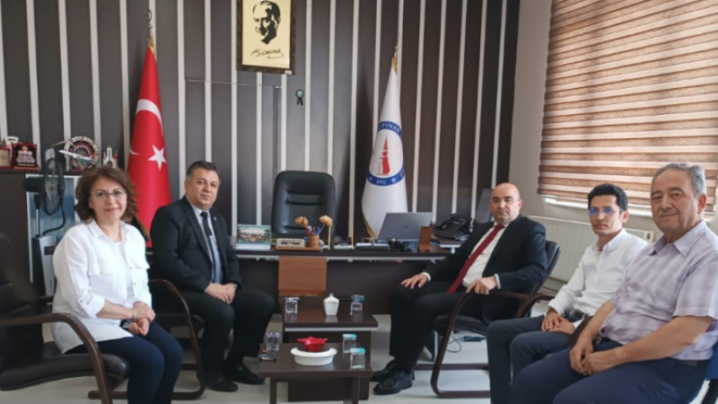 Kaymakam Baskın Tavşanlı MYO'ya Veda Ziyareti Gerçekleştirdi