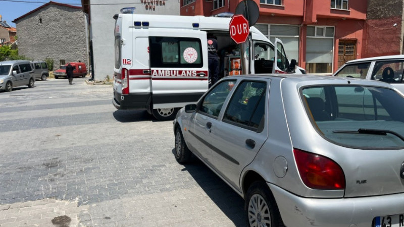 Tavşanlı'da trafik kazası 2 yaralı 