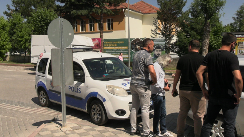Tavşanlı'da bankada gergin anlar 