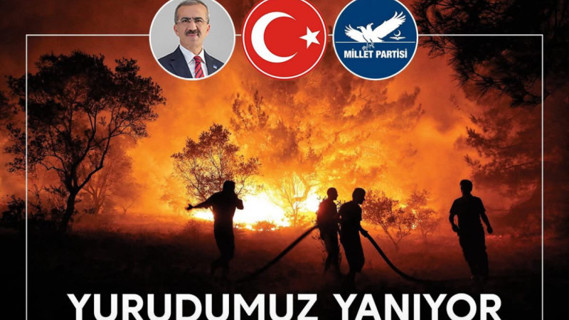 Yurdumuz yanıyor 