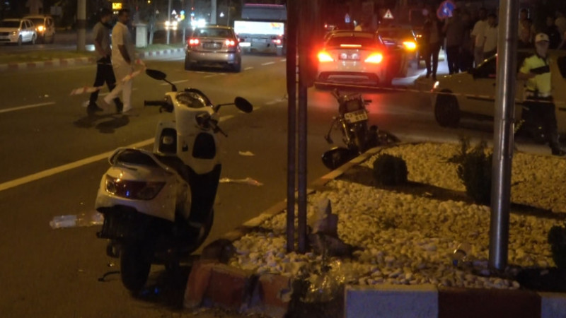 Tavşanlı'da 2 motosiklet çarpıştı 2'si ağır 4 yaralı