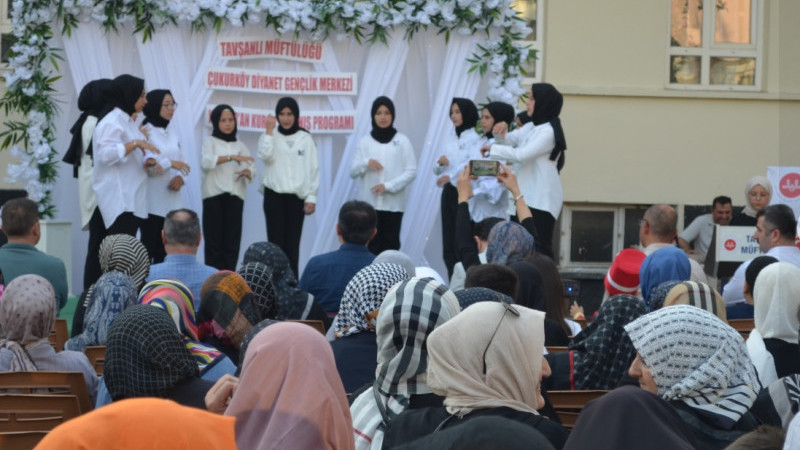 Tavşanlı Çukurköy Mahallesi'nde anlamlı program 
