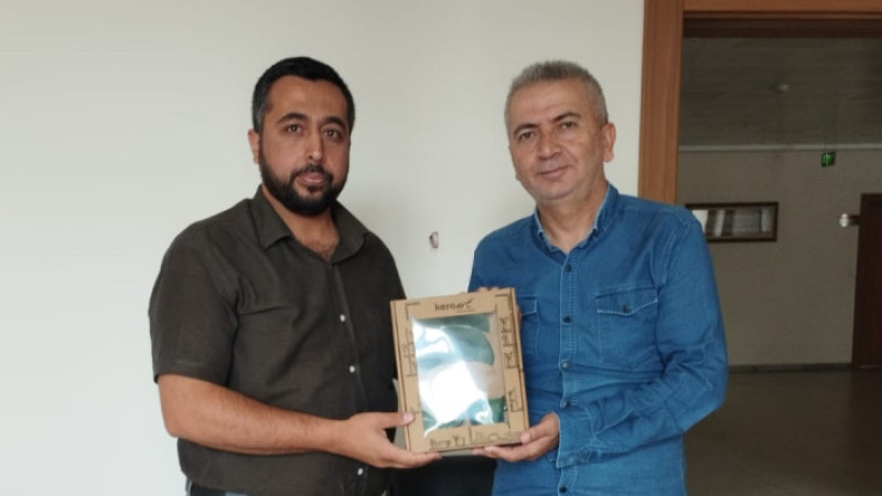 Merkez vaizine hayrlı olsun ziyareti 