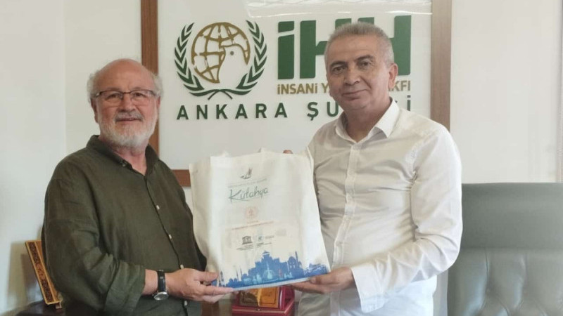 AŞİYAN AJANS'DAN İHH ANKARA ŞUBESİNE ZİYARET 