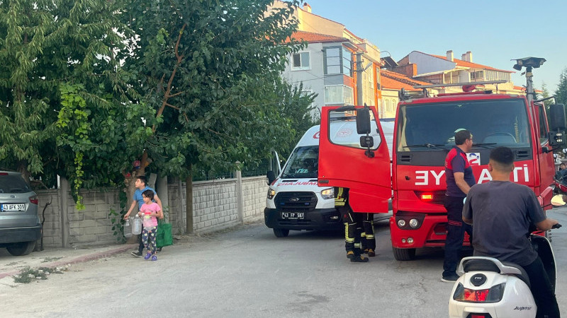 Yangın ihbarı mangal çıktı 