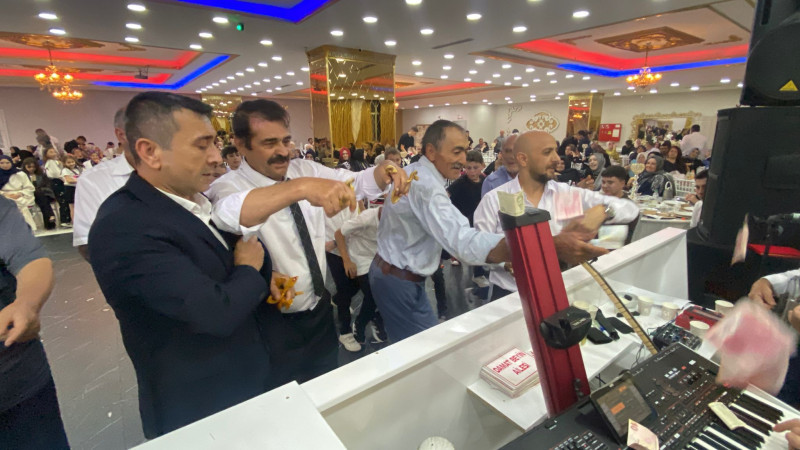 Fırat ile Serpil’in mutluluğuna ortak olundu