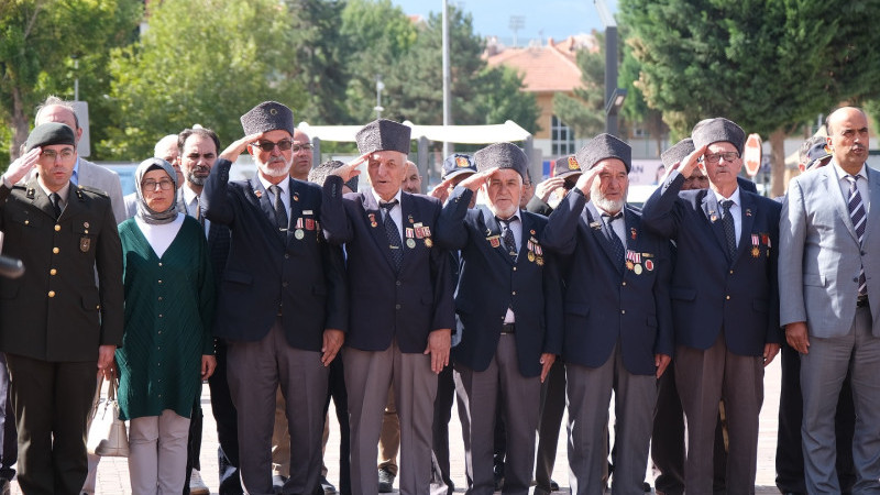 Tavşanlı'da 19 Eylül Gaziler Günü törenle kutlandı