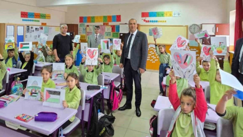 Gediz Milli Eğitim Müdürlüğü’nden Filistin için dayanışma çağrısı