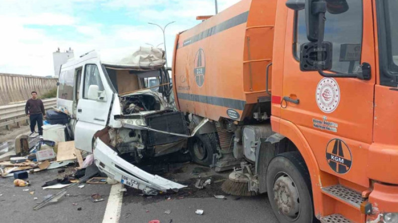 Kütahya’da trafik kazası: 1 ölü, 1 yaralı