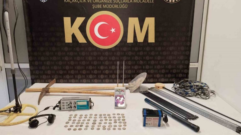 Kütahya’da tarihi eser operasyonu