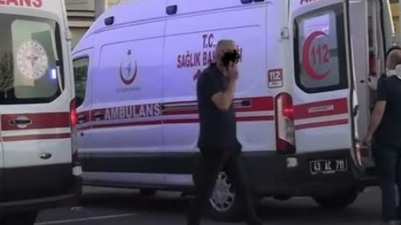 Trafik kazası 2 yaralı 