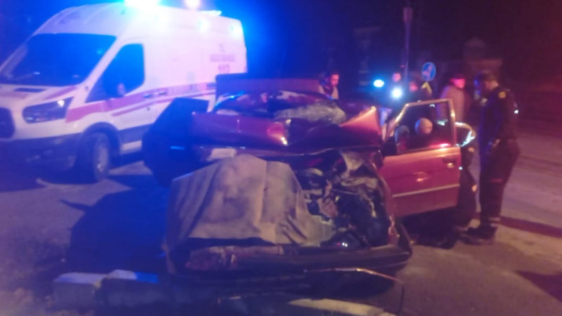 Tavşanlı’da trafik kazası  