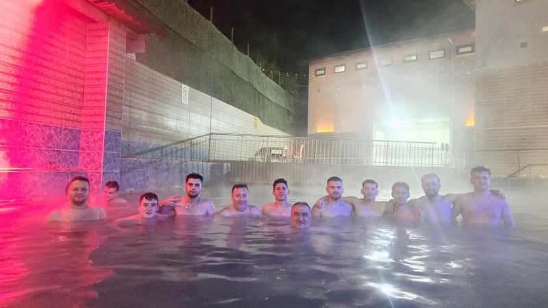 Emet Dereli Kaplıcaları soğuk havalarda da şifa kaynağı oluyor