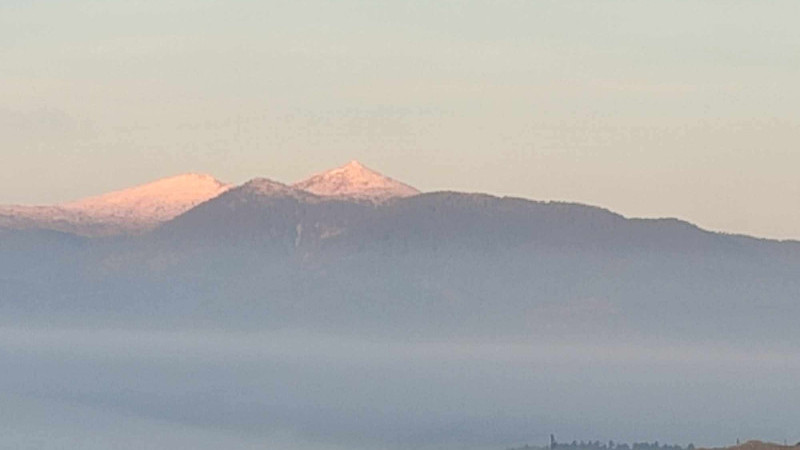 Emet Eğrigöz Dağı'nın Kar Güzelliği Objektiflere Yansıdı