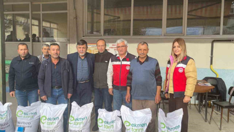 39 üreticiye yem desteği 