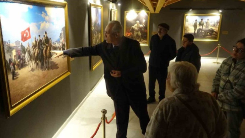 Dumlupınar Diorama Müzesi yoğun ilgi görüyor