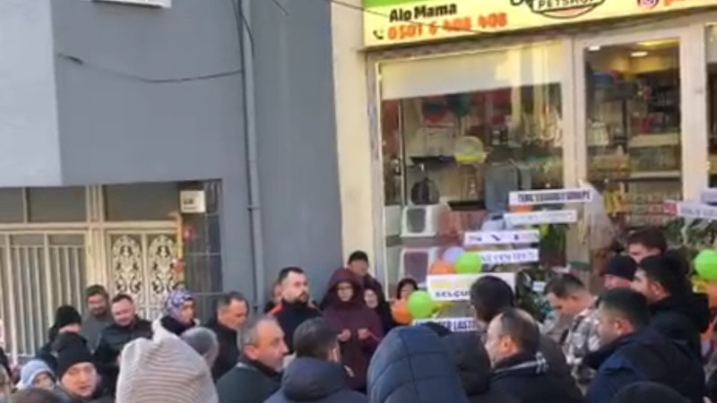 Pati evi pet shop açıldı 