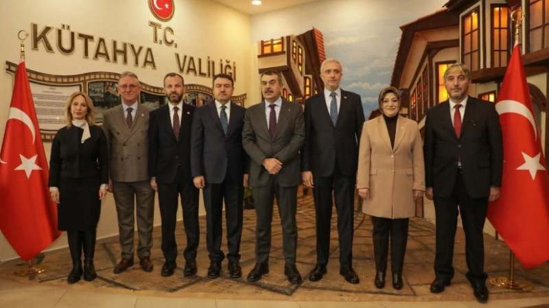 Milli Eğitim Bakanı Yusuf Tekin Kütahya’da