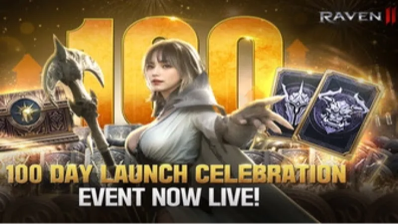 Netmarble, Brutal Dark Fantasy MMORPG Raven2'nin küresel olarak erişilmesinin 100. gününü festival etkinlikleriyle kutluyor