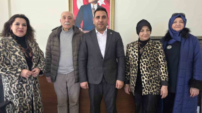 Kütahya’da sanatçılardan yeni Müdür Ali Yılmaz’a ziyaret