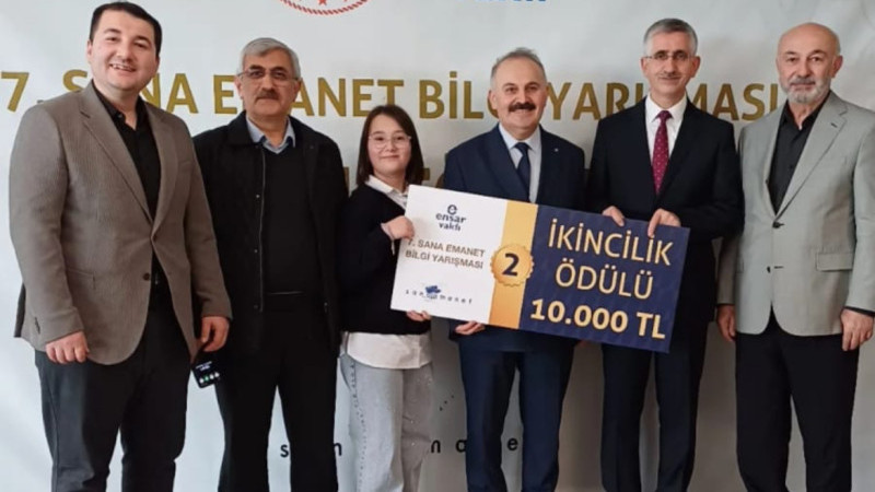 Elif Asya Türkiye ikincisi oldu