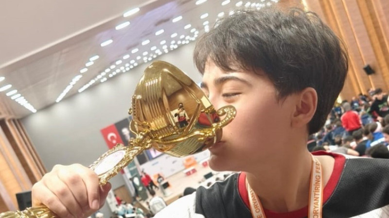 Pazarlar Spor Lisesi’nin parlayan yıldızı Medine Nur Türkiye üçüncüsü oldu