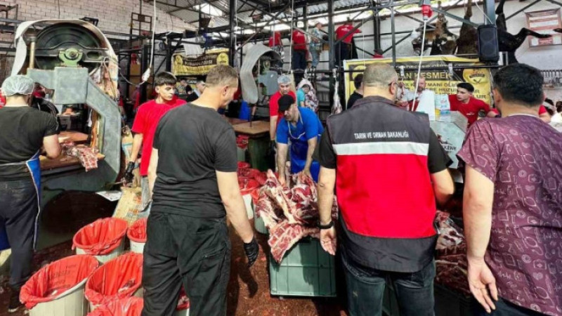 Kütahya’da geçici kurban kesim yerlerine yönelik denetimler sürüyor