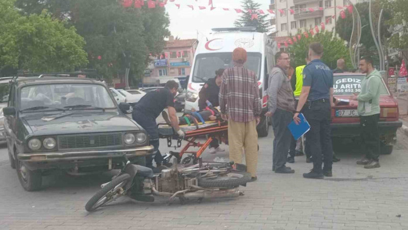 Gediz’de trafik kazası 